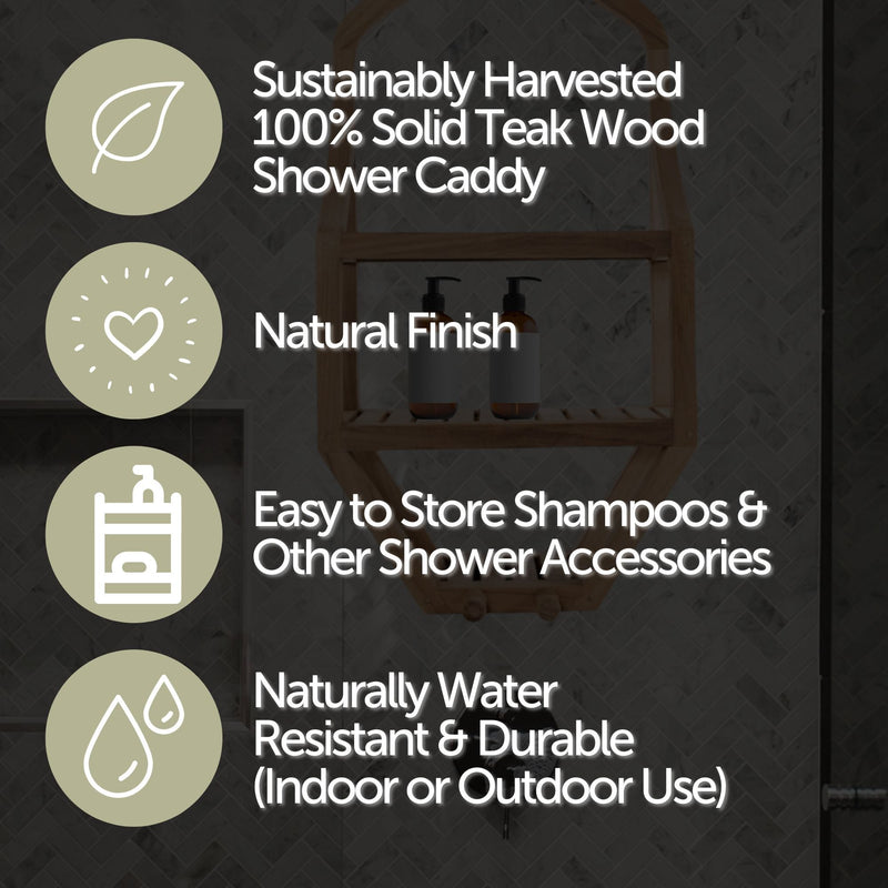 Tulum Natural Shower Caddy, photo 6 of 11