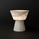 Conical Beta Alabaster Table Lamp