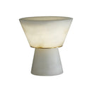 Conical Beta Alabaster Table Lamp