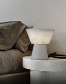 Conical Beta Alabaster Table Lamp