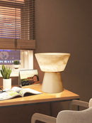 Conical Beta Alabaster Table Lamp