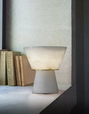 Conical Beta Alabaster Table Lamp