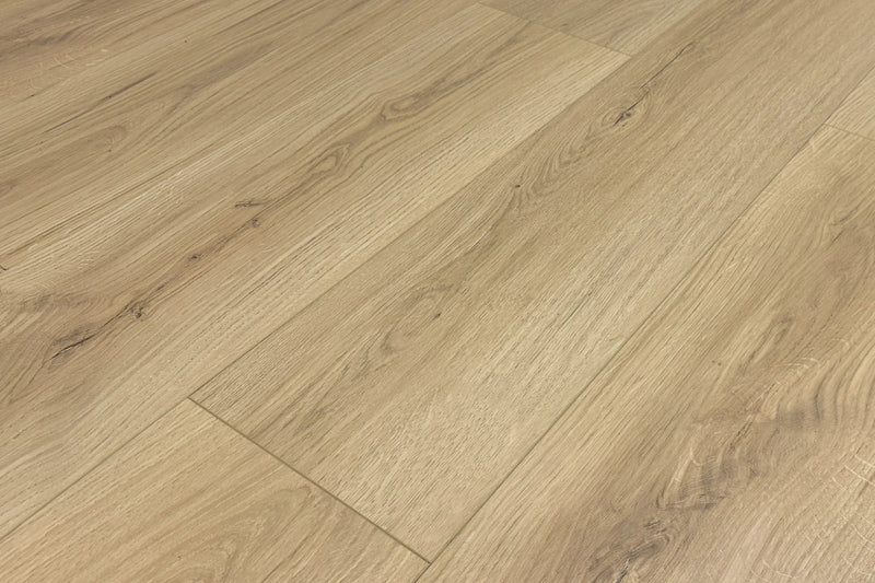 Bethany Natural Embossed Matte 9.37"x60" Waterproof Laminate Flooring 12mm - Greek