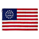 Betsy Ross 250th Flag 3'x5' - 13 Star 1776 to 2026 Nylon Flag | Made in USA by Flagman of America