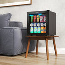 Beverage Refrigerator Cooler 1.3 Cu. Ft. 12 Bottles 55 Cans Mini Fridge-Black by LJGDeals