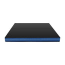 Bi-Fold Gymnastics Mat Thick Folding Exercise Mat with Carrying Handles-Black by LJGDeals