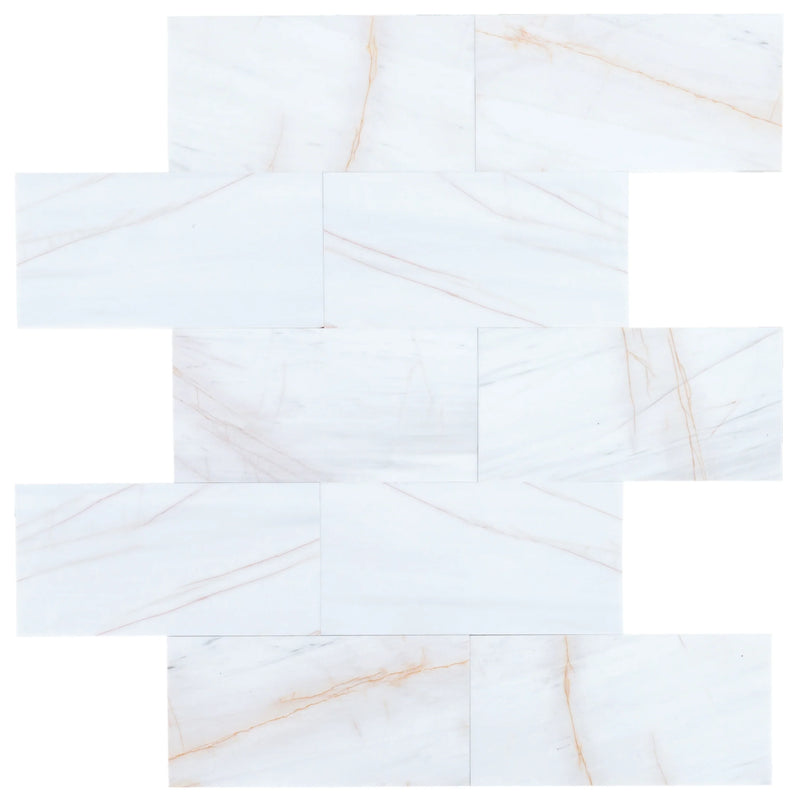 Bianco Dolomite Golden Spider Polished Floor and Wall Tile