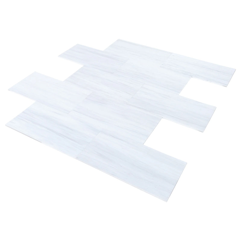 Bianco Dolomite Platinum Polished Floor and Wall Tile