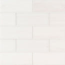 MSI Bianco Dolomite Polished Marble Subway Wall And Floor Tile