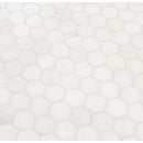 MSI Bianco Dolomite 2" Hexagon Marble Mosaic Tile 11.75"x12"