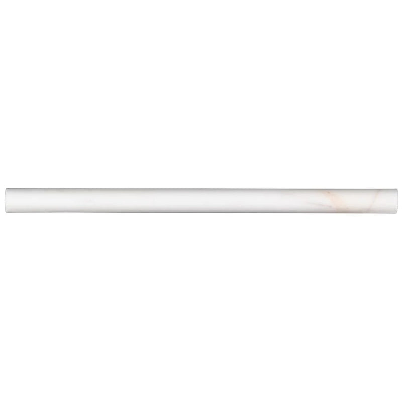 MSI Bianco Dolomite Pencil Marble Molding 3/4"x12"