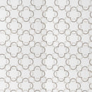 MSI Bianco Quatrefoil Polished Marble Mosaic Tile 12"x12"