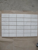 Bianco Carrara"C" Marble 3" x 6" Polished Tile
