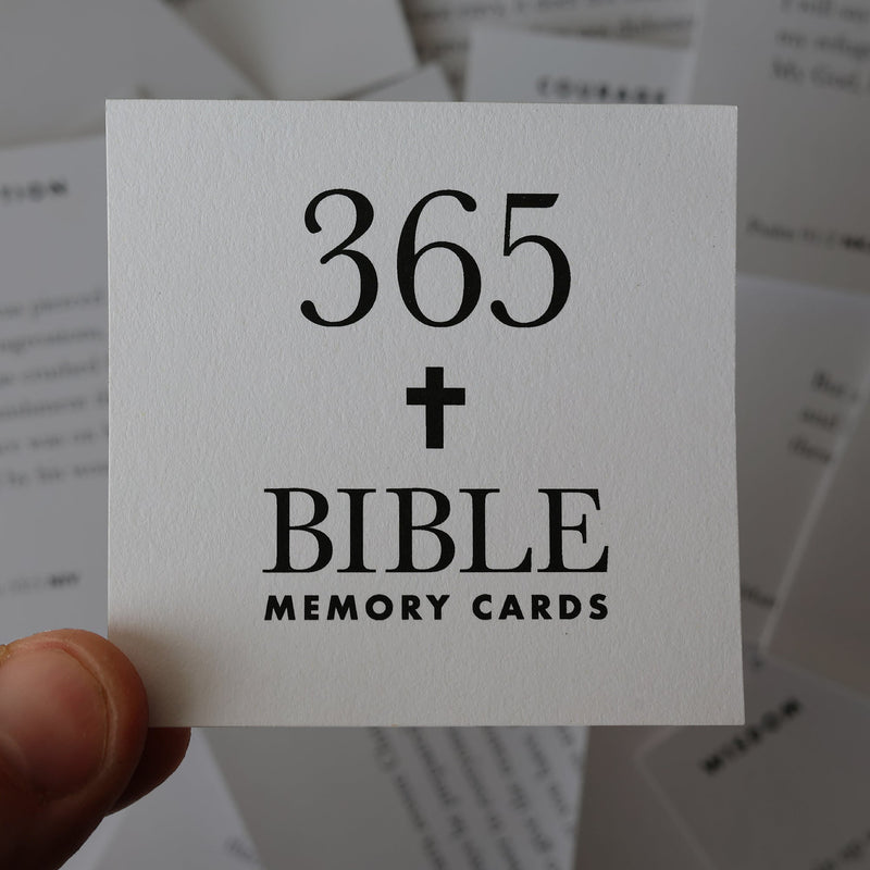 365 Bible Memory Cards