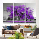 Big Purple Tree Wall Art Canvas Print by MyGreatCanvas | Canvas Wall Art Prints | Photo Prints & Wall Decor