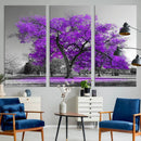 Big Purple Tree Wall Art Canvas Print by MyGreatCanvas | Canvas Wall Art Prints | Photo Prints & Wall Decor