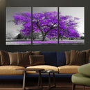 Big Purple Tree Wall Art Canvas Print by MyGreatCanvas | Canvas Wall Art Prints | Photo Prints & Wall Decor