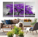 Big Purple Tree Wall Art Canvas Print by MyGreatCanvas | Canvas Wall Art Prints | Photo Prints & Wall Decor