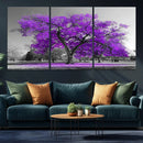 Big Purple Tree Wall Art Canvas Print by MyGreatCanvas | Canvas Wall Art Prints | Photo Prints & Wall Decor