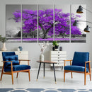 Big Purple Tree Wall Art Canvas Print by MyGreatCanvas | Canvas Wall Art Prints | Photo Prints & Wall Decor