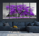 Big Purple Tree Wall Art Canvas Print by MyGreatCanvas | Canvas Wall Art Prints | Photo Prints & Wall Decor