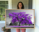 Big Purple Tree Wall Art Canvas Print by MyGreatCanvas | Canvas Wall Art Prints | Photo Prints & Wall Decor