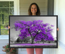 Big Purple Tree Wall Art Canvas Print by MyGreatCanvas | Canvas Wall Art Prints | Photo Prints & Wall Decor