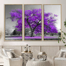 Big Purple Tree Wall Art Canvas Print by MyGreatCanvas | Canvas Wall Art Prints | Photo Prints & Wall Decor