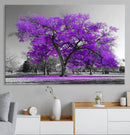 Big Purple Tree Wall Art Canvas Print by MyGreatCanvas | Canvas Wall Art Prints | Photo Prints & Wall Decor