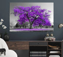 Big Purple Tree Wall Art Canvas Print by MyGreatCanvas | Canvas Wall Art Prints | Photo Prints & Wall Decor