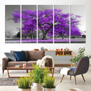 Big Purple Tree Wall Art Canvas Print by MyGreatCanvas | Canvas Wall Art Prints | Photo Prints & Wall Decor