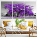 Big Purple Tree Wall Art Canvas Print by MyGreatCanvas | Canvas Wall Art Prints | Photo Prints & Wall Decor