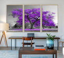 Big Purple Tree Wall Art Canvas Print by MyGreatCanvas | Canvas Wall Art Prints | Photo Prints & Wall Decor