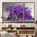 Big Purple Tree Wall Art Canvas Print by MyGreatCanvas | Canvas Wall Art Prints | Photo Prints & Wall Decor