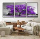 Big Purple Tree Wall Art Canvas Print by MyGreatCanvas | Canvas Wall Art Prints | Photo Prints & Wall Decor