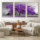 Big Purple Tree Wall Art Canvas Print by MyGreatCanvas | Canvas Wall Art Prints | Photo Prints & Wall Decor