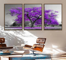 Big Purple Tree Wall Art Canvas Print by MyGreatCanvas | Canvas Wall Art Prints | Photo Prints & Wall Decor
