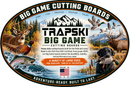 Big Game Cutting Chopping Board 3/8 Inch Thick | Food-Grade HDPE Optional Non-Skid Rubber Feet, Wide Juice Groove | 32 or 48 in x 18 in or 24 in for Tailgates, Coolers and Tables | Easy Grip Handle