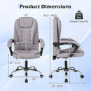 Executive Office Chair with Linkage Armrests & Reclining Back by LJGDeals