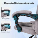 Executive Office Chair with Linkage Armrests & Reclining Back by LJGDeals