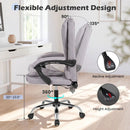Executive Office Chair with Linkage Armrests & Reclining Back by LJGDeals