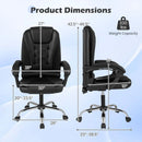 Executive Office Chair with Linkage Armrests & Reclining Back by DirectDeals