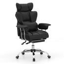 Big and Tall Executive Office Desk Chair with Footrest