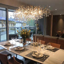 Tree Branch Bijou Crystal Drop Chandelier