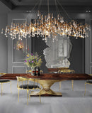Tree Branch Bijou Crystal Drop Chandelier