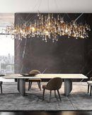 Tree Branch Bijou Crystal Drop Chandelier