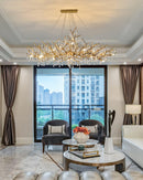 Tree Branch Bijou Crystal Drop Chandelier