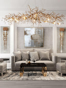 Tree Branch Bijou Crystal Drop Chandelier