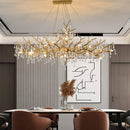 Tree Branch Bijou Crystal Drop Chandelier