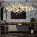 Tree Branch Bijou Crystal Drop Chandelier